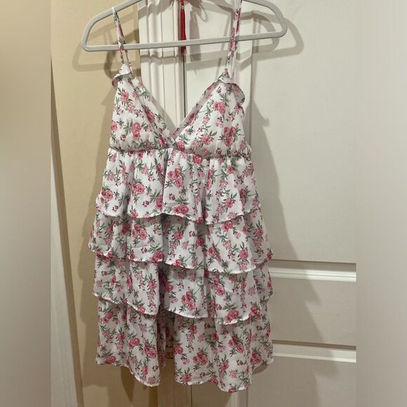 Altar'd State Aubrielle Floral Tiered Dress - Picture 3 of 4